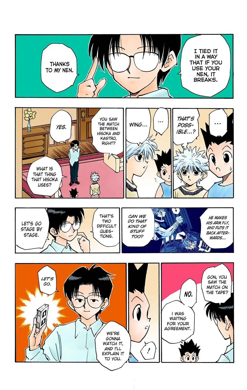 Hunter x Hunter Colored Manga, chapter 56, page 5