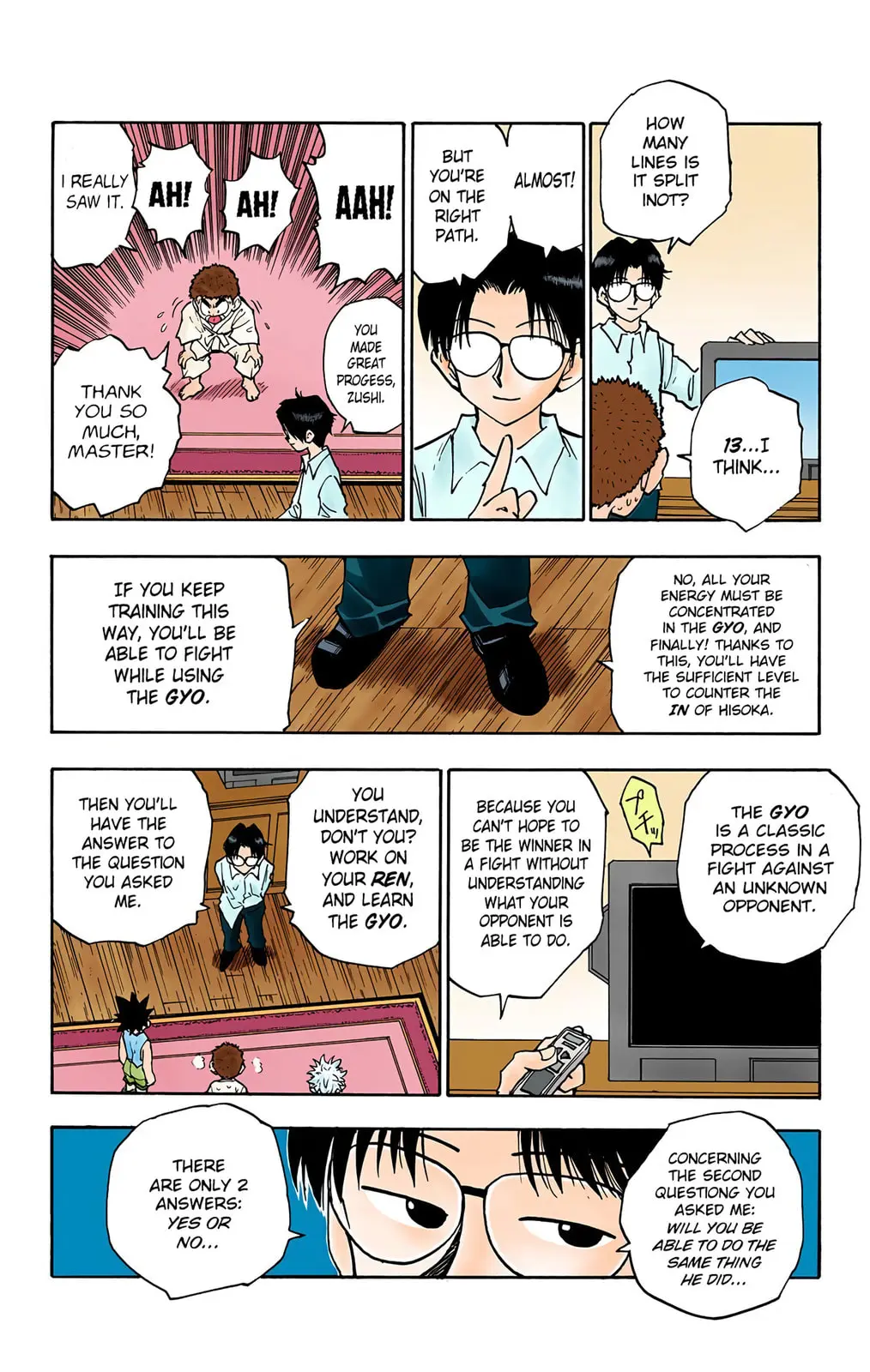 Hunter x Hunter Colored Manga, chapter 56, page 7