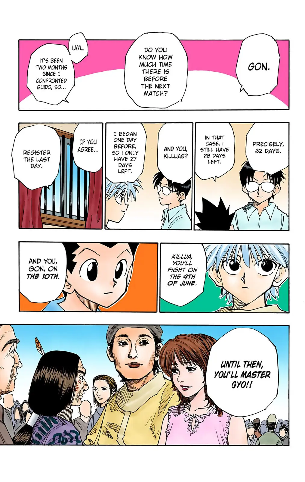 Hunter x Hunter Colored Manga, chapter 56, page 10