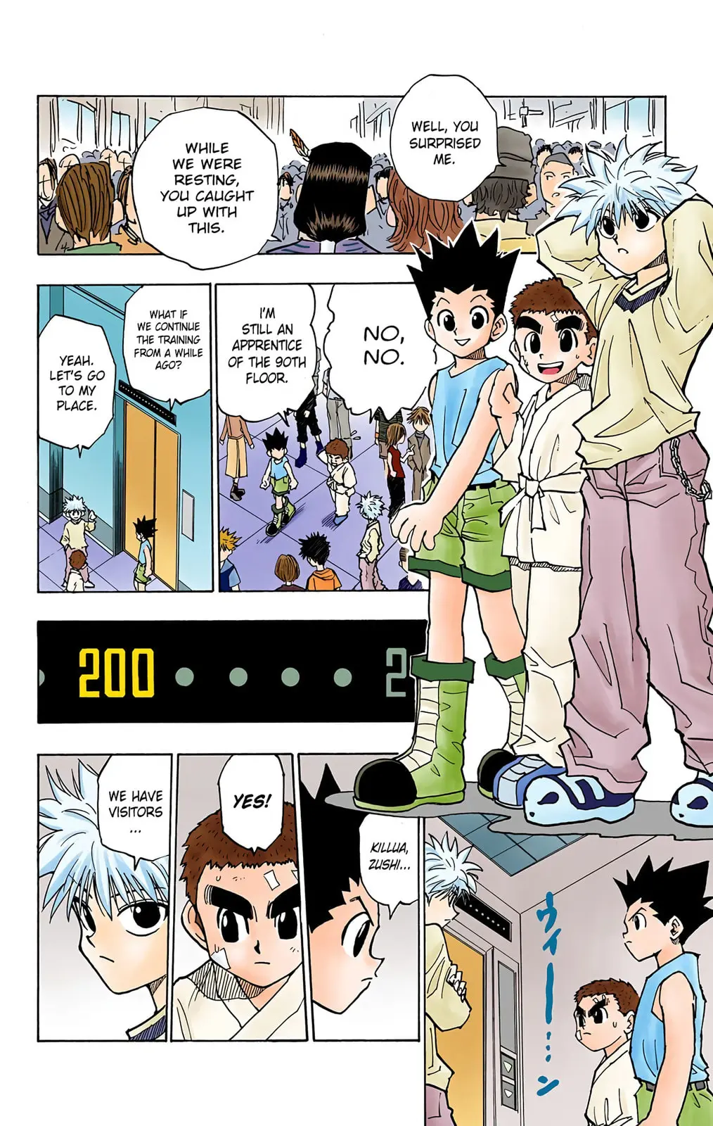 Hunter x Hunter Colored Manga, chapter 56, page 11