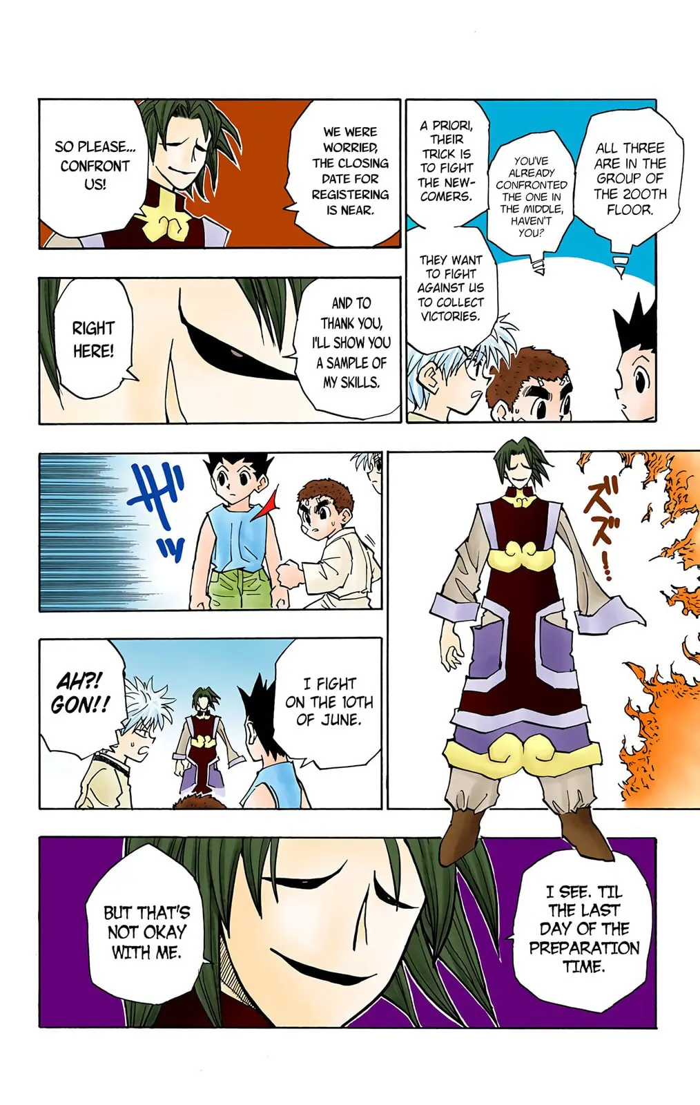 Hunter x Hunter Colored Manga, chapter 56, page 13