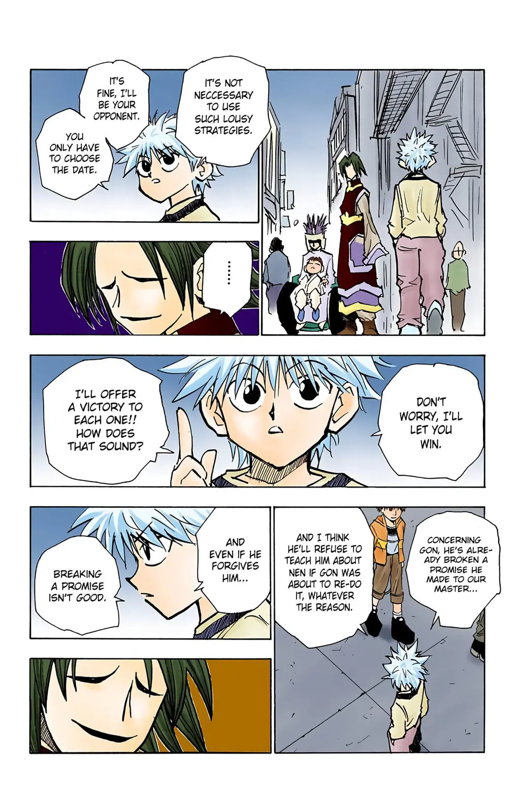 Hunter x Hunter Colored Manga, chapter 57, page 6