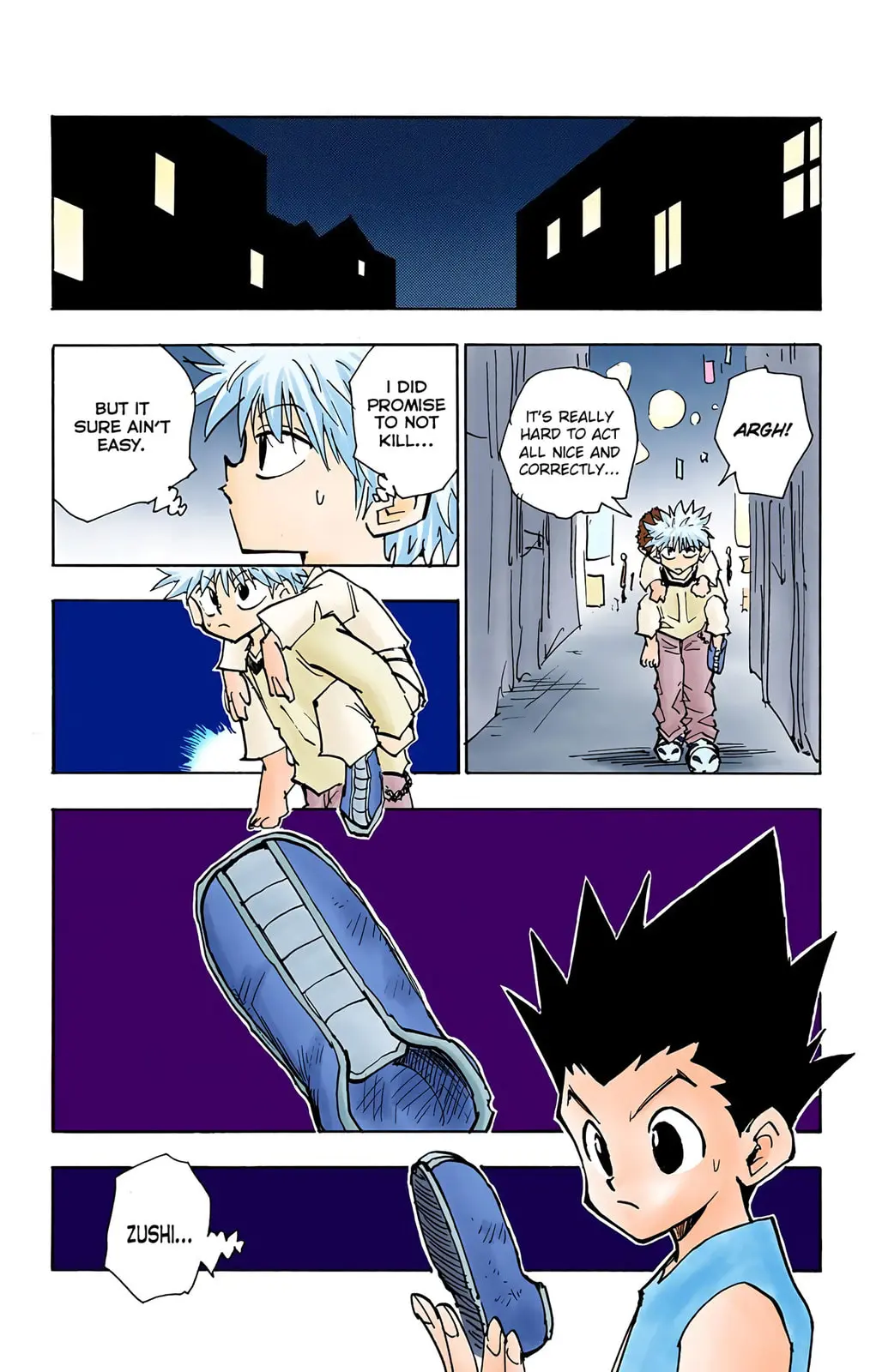 Hunter x Hunter Colored Manga, chapter 57, page 9