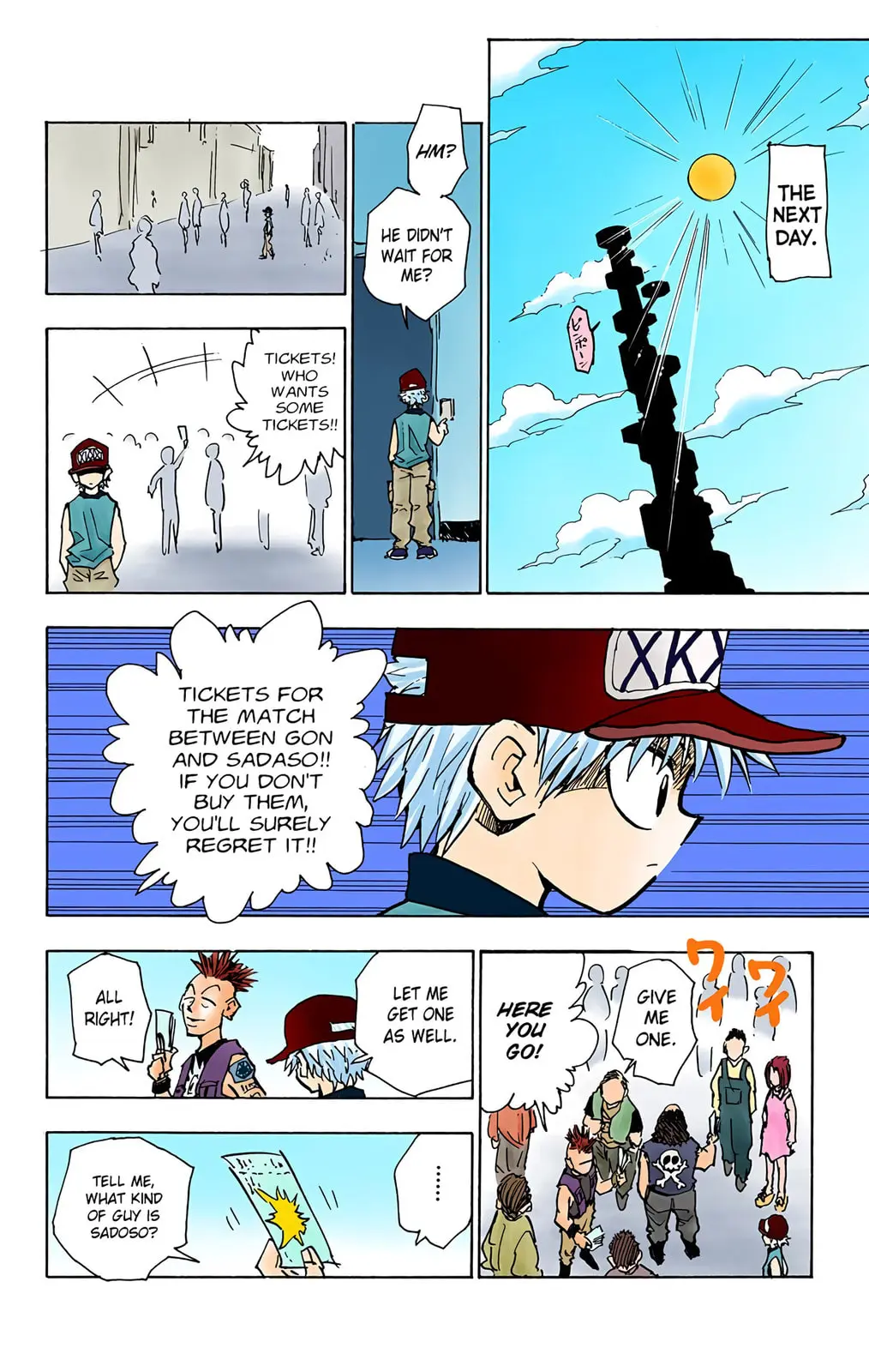 Hunter x Hunter Colored Manga, chapter 57, page 10