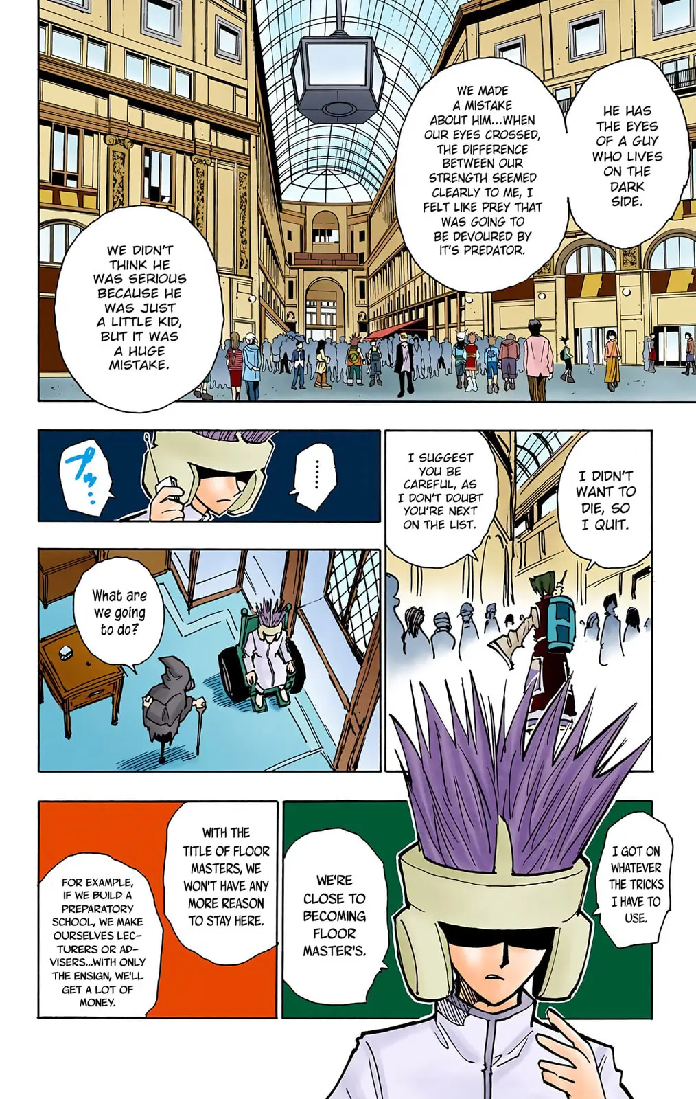 Hunter x Hunter Colored Manga, chapter 58, page 2