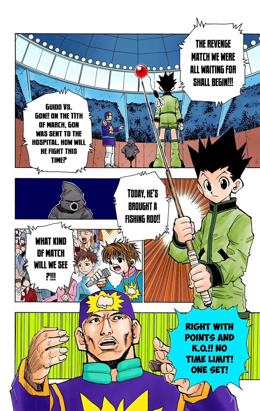 Hunter x Hunter Colored Manga, chapter 58, page 6