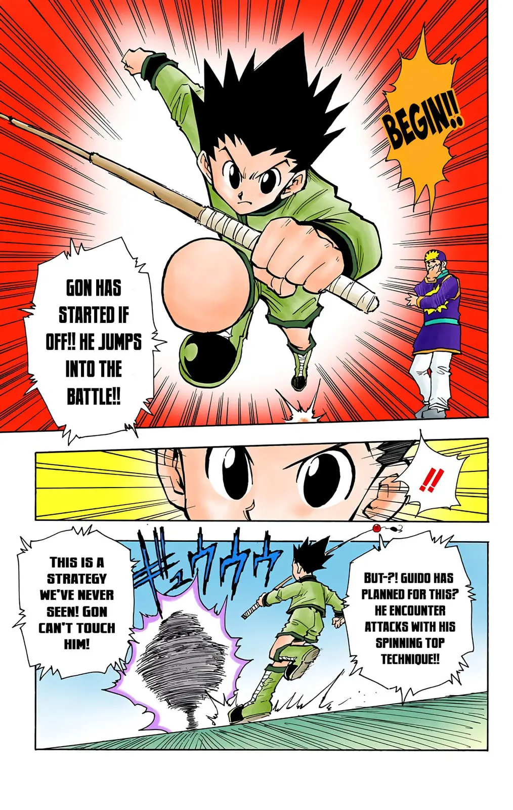 Hunter x Hunter Colored Manga, chapter 58, page 7