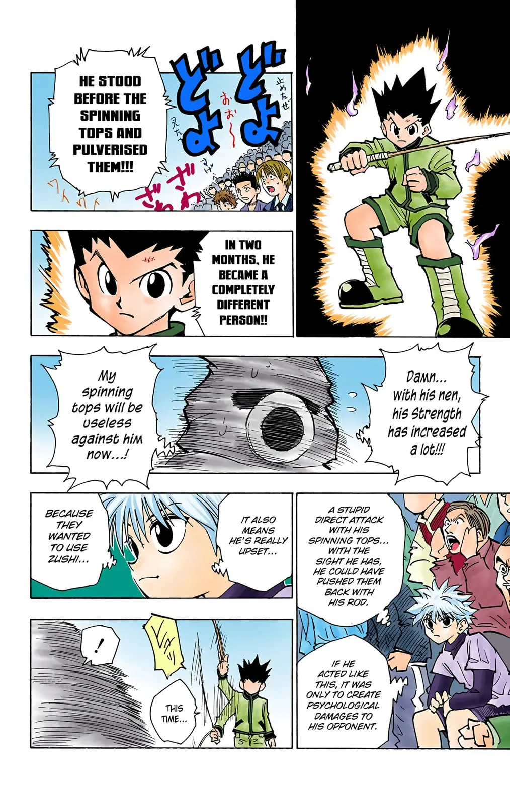 Hunter x Hunter Colored Manga, chapter 58, page 10