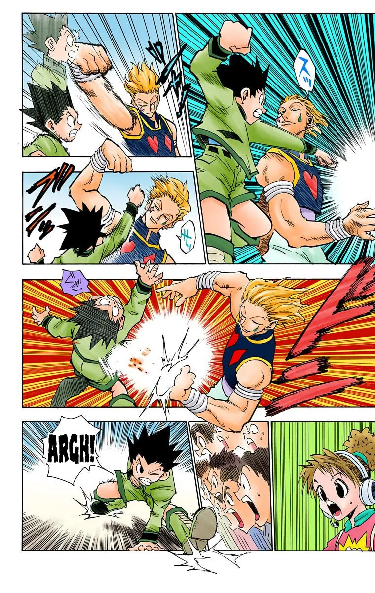 Hunter x Hunter Colored Manga, chapter 61, page 9