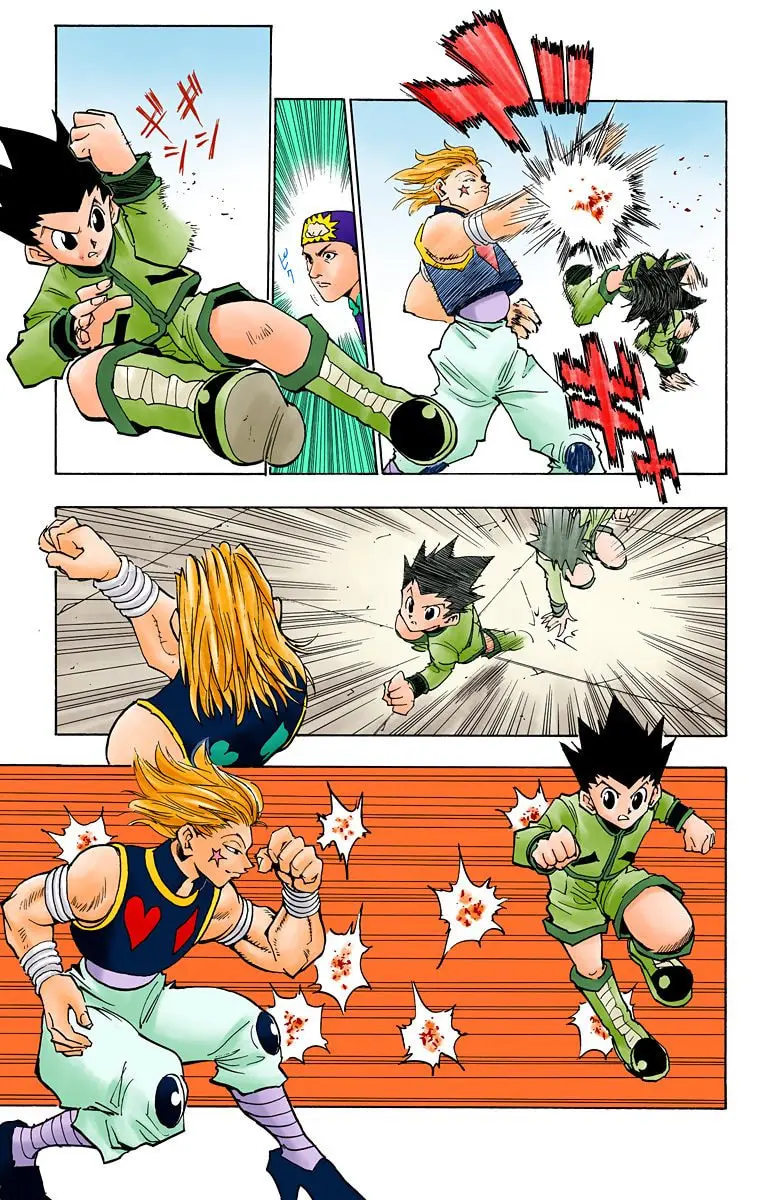 Hunter x Hunter Colored Manga, chapter 61, page 12