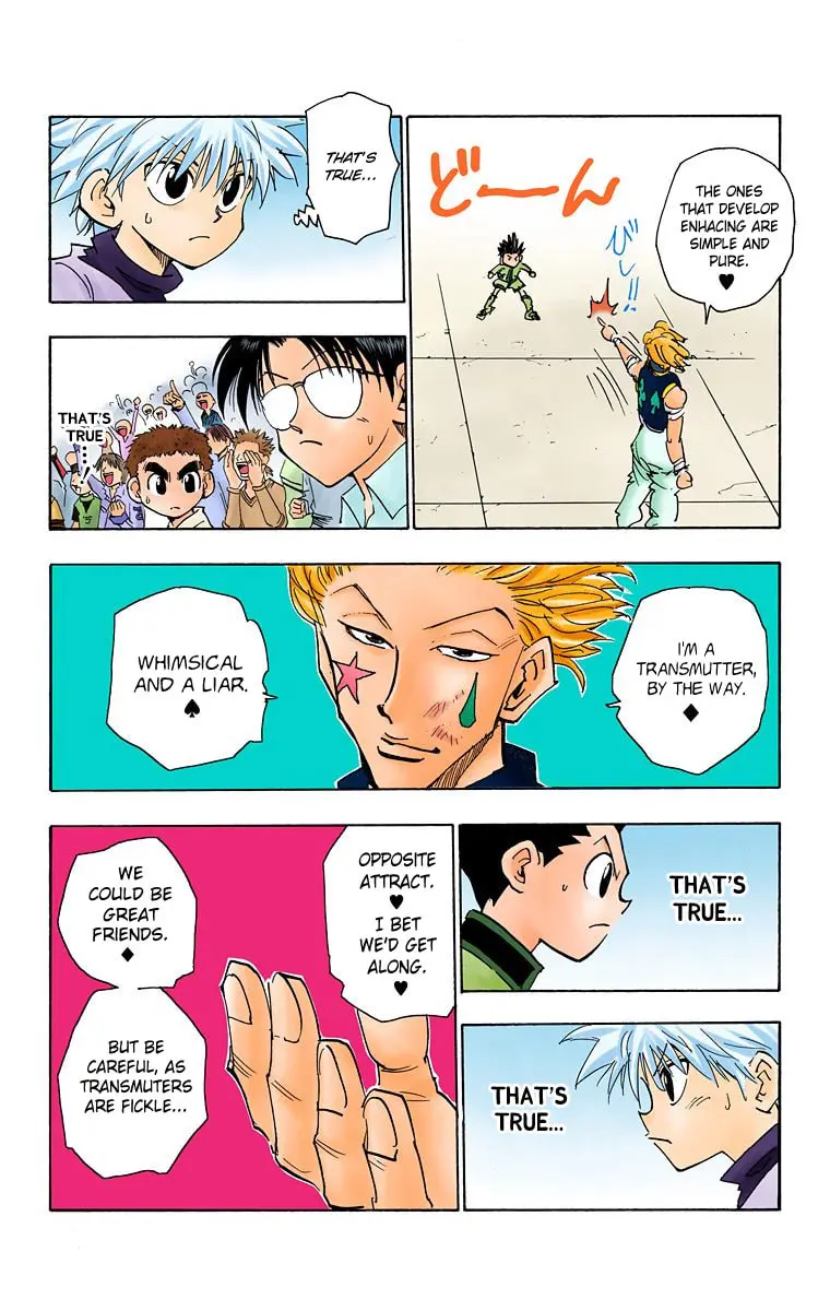 Hunter x Hunter Colored Manga, chapter 62, page 8