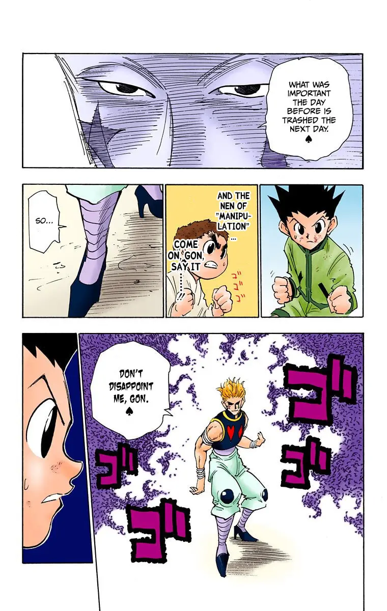 Hunter x Hunter Colored Manga, chapter 62, page 9