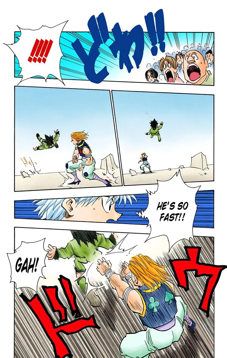 Hunter x Hunter Colored Manga, chapter 62, page 11