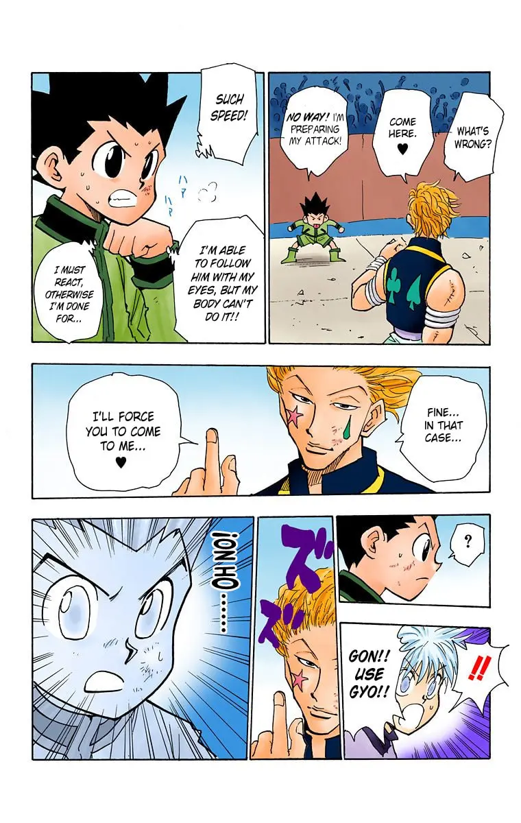 Hunter x Hunter Colored Manga, chapter 62, page 16