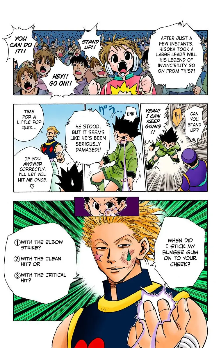 Hunter x Hunter Colored Manga, chapter 63, page 3