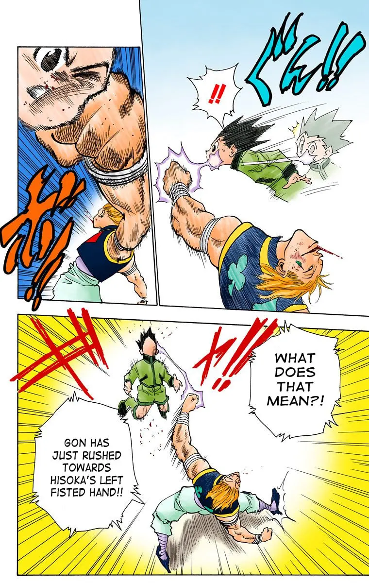 Hunter x Hunter Colored Manga, chapter 63, page 10