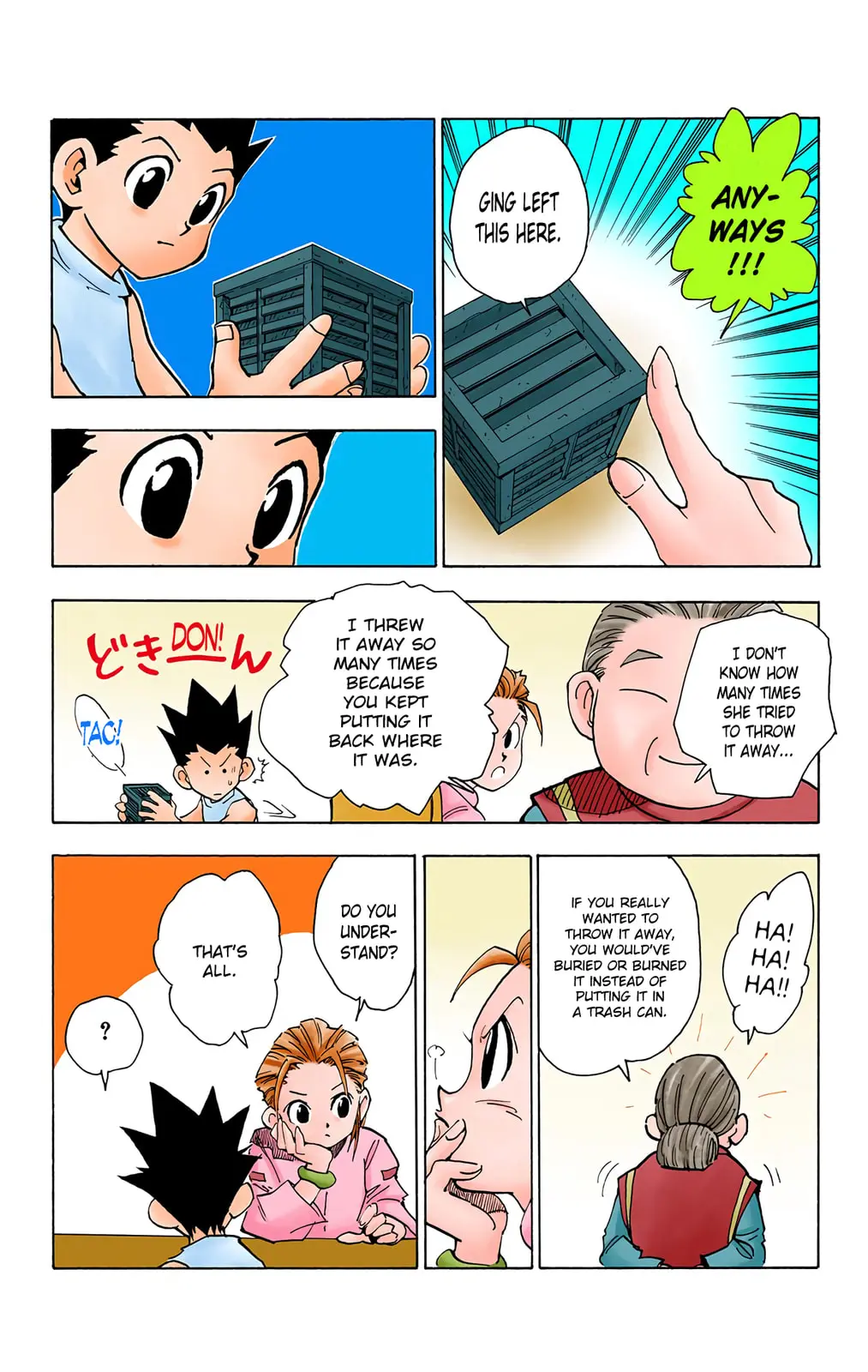 Hunter x Hunter Colored Manga, chapter 65, page 6
