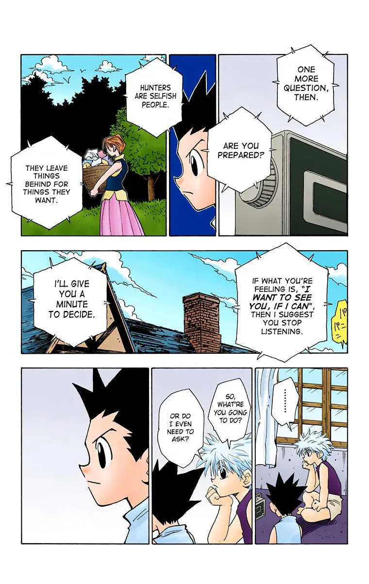Hunter x Hunter Colored Manga, chapter 66, page 3