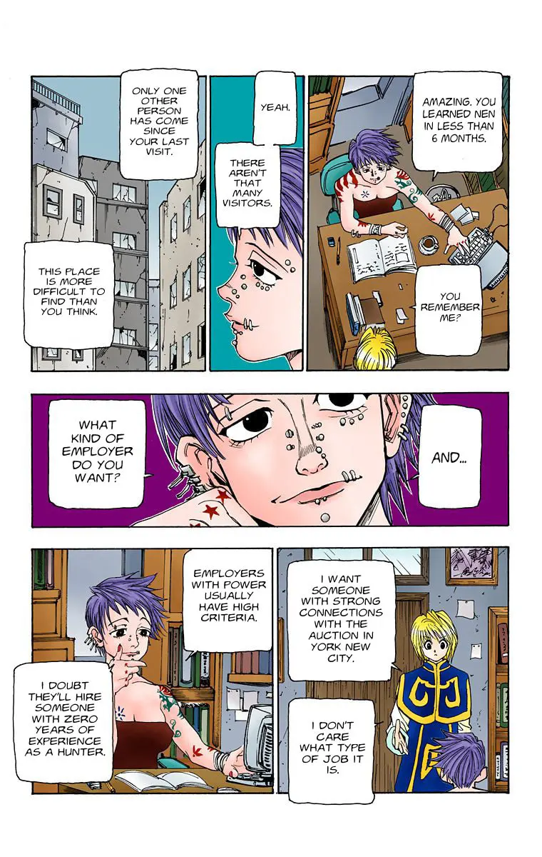 Hunter x Hunter Colored Manga, chapter 67, page 5