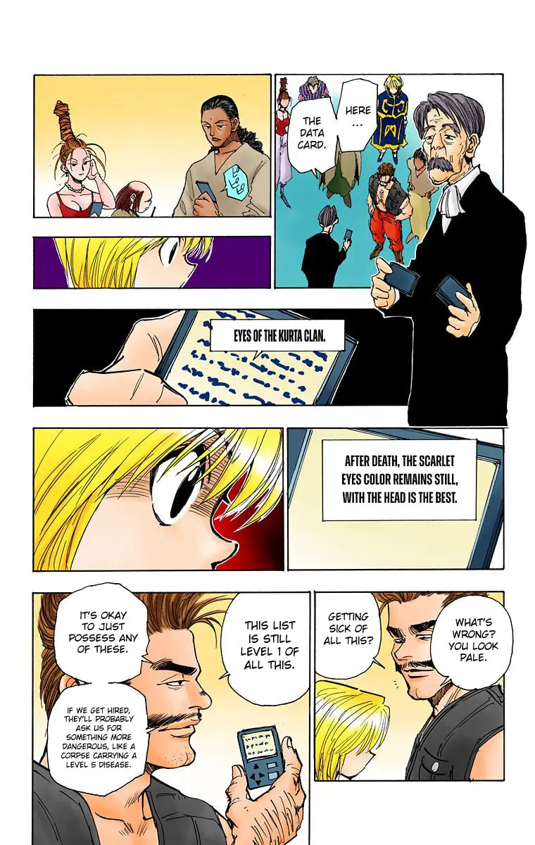 Hunter x Hunter Colored Manga, chapter 67, page 8