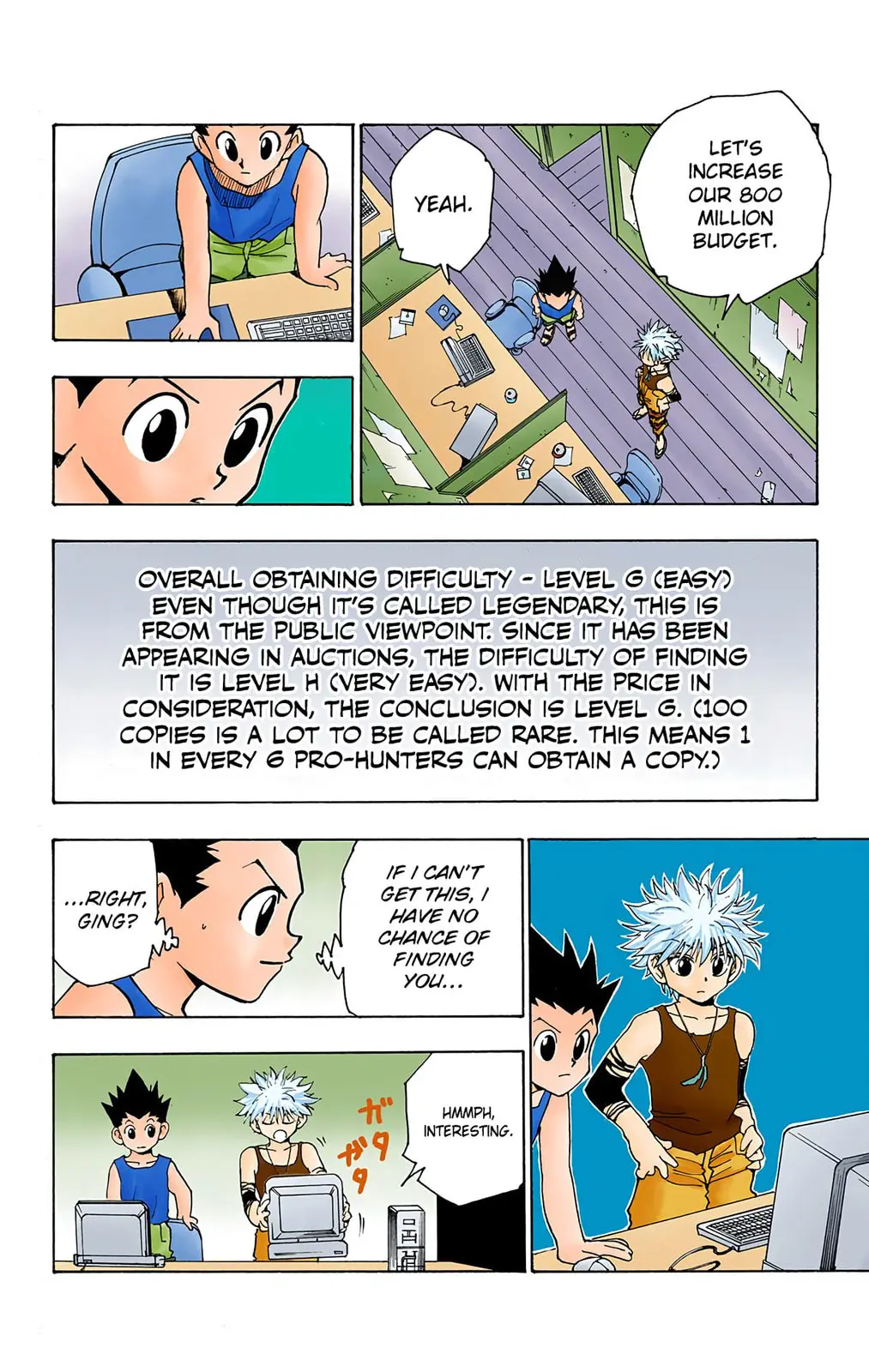Hunter x Hunter Colored Manga, chapter 70, page 8