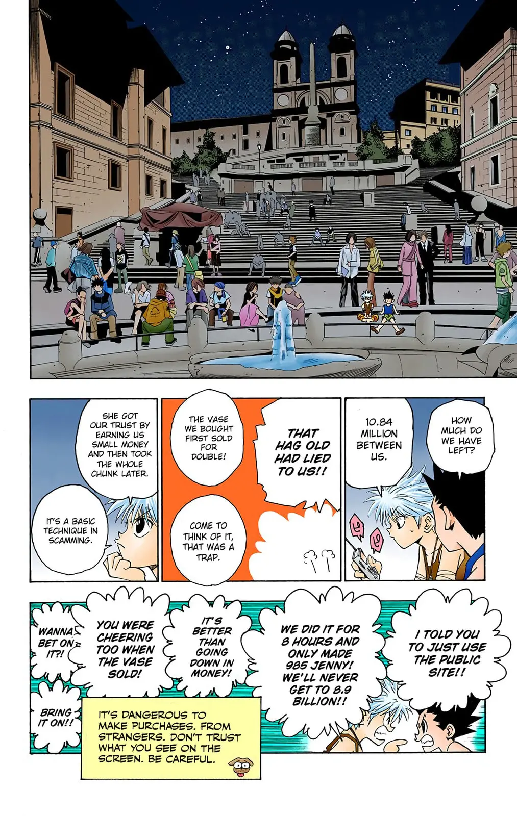 Hunter x Hunter Colored Manga, chapter 70, page 10