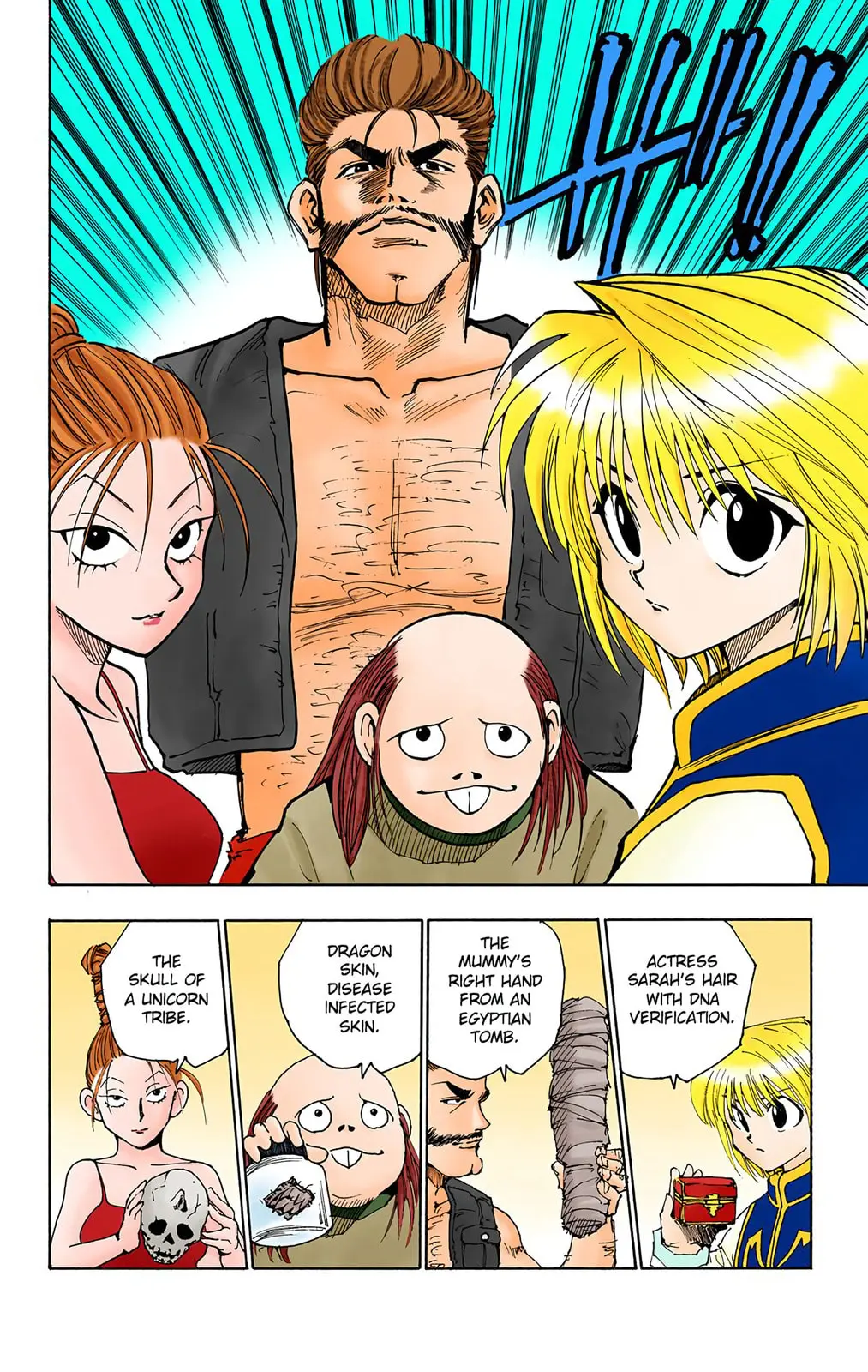 Hunter x Hunter Colored Manga, chapter 70, page 12