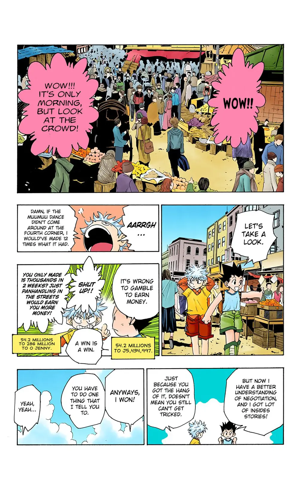 Hunter x Hunter Colored Manga, chapter 71, page 4