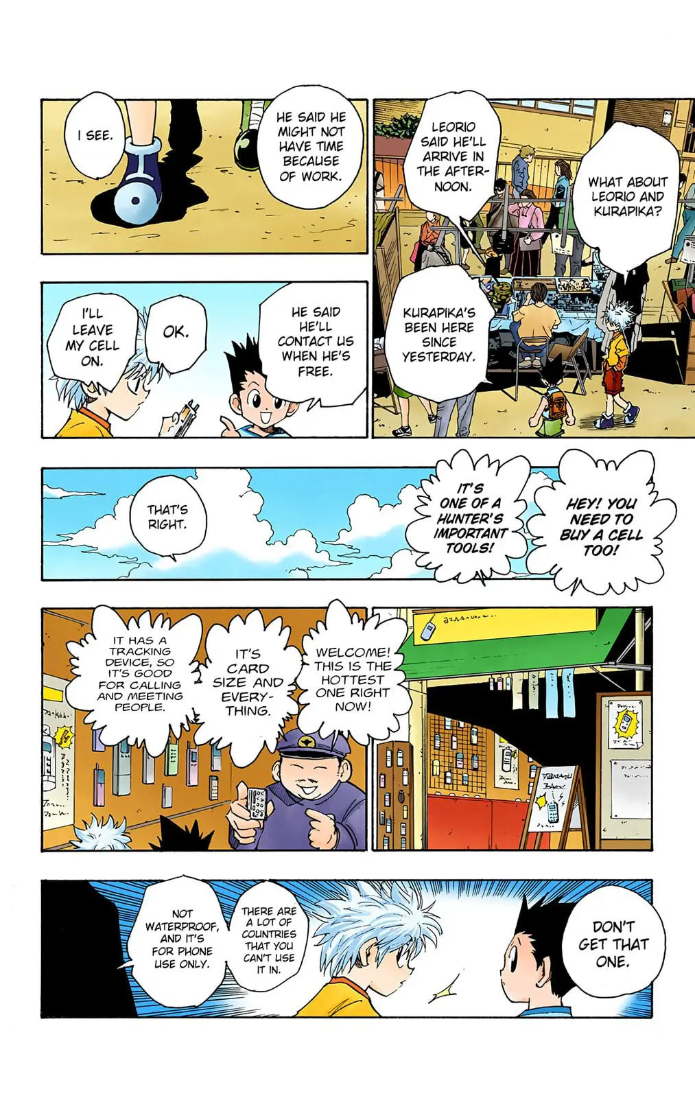 Hunter x Hunter Colored Manga, chapter 71, page 5