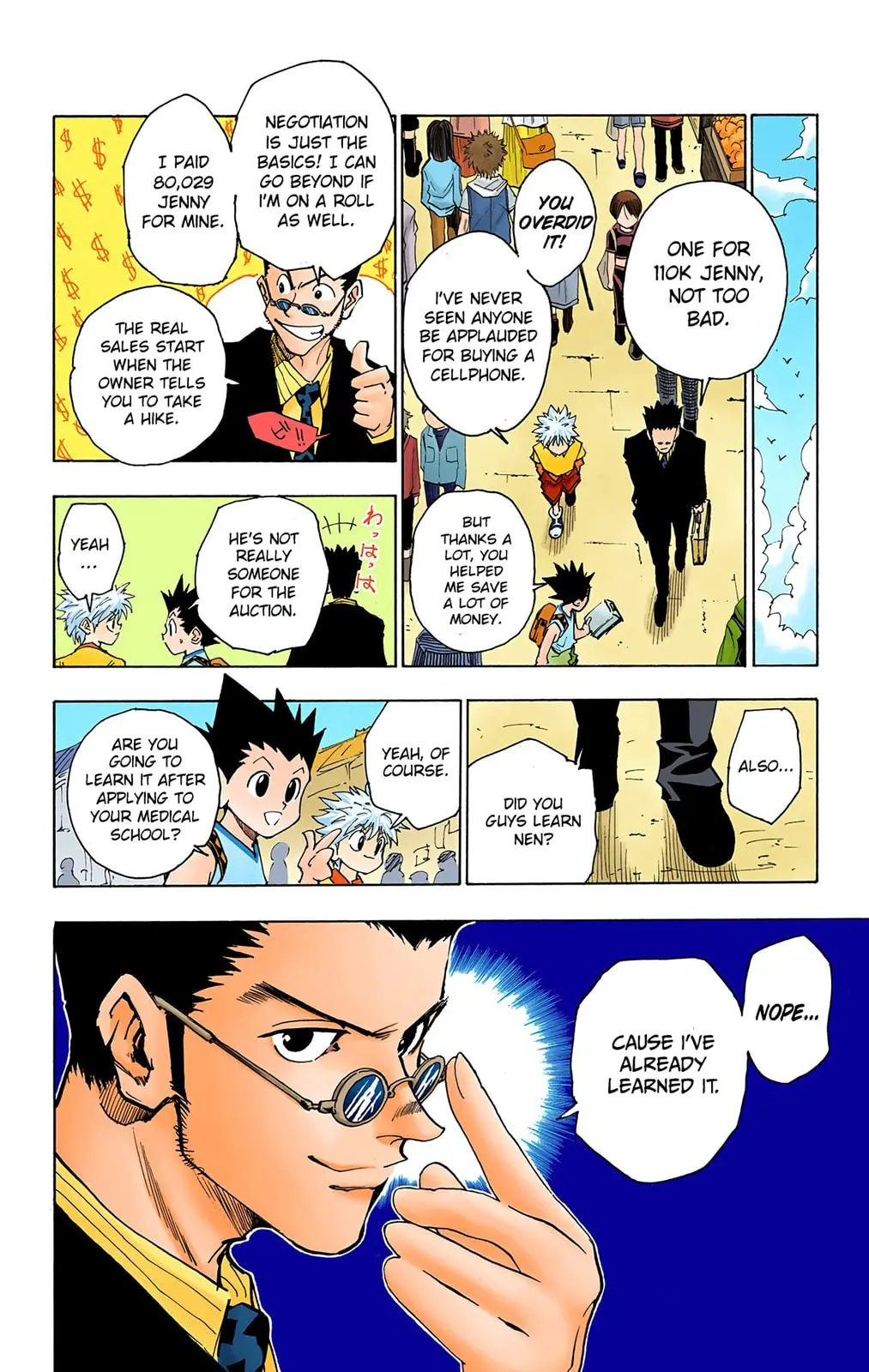 Hunter x Hunter Colored Manga, chapter 71, page 7