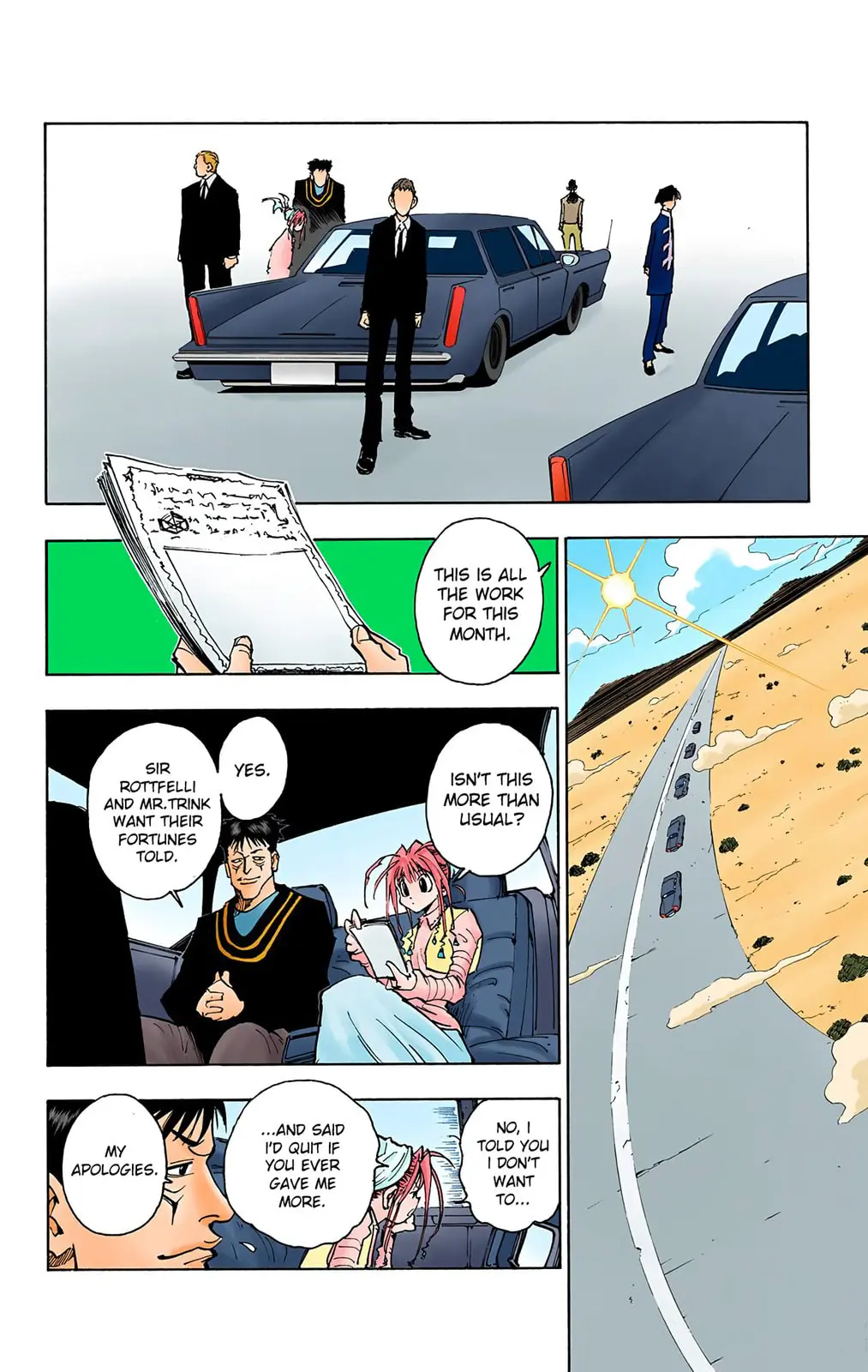 Hunter x Hunter Colored Manga, chapter 71, page 9