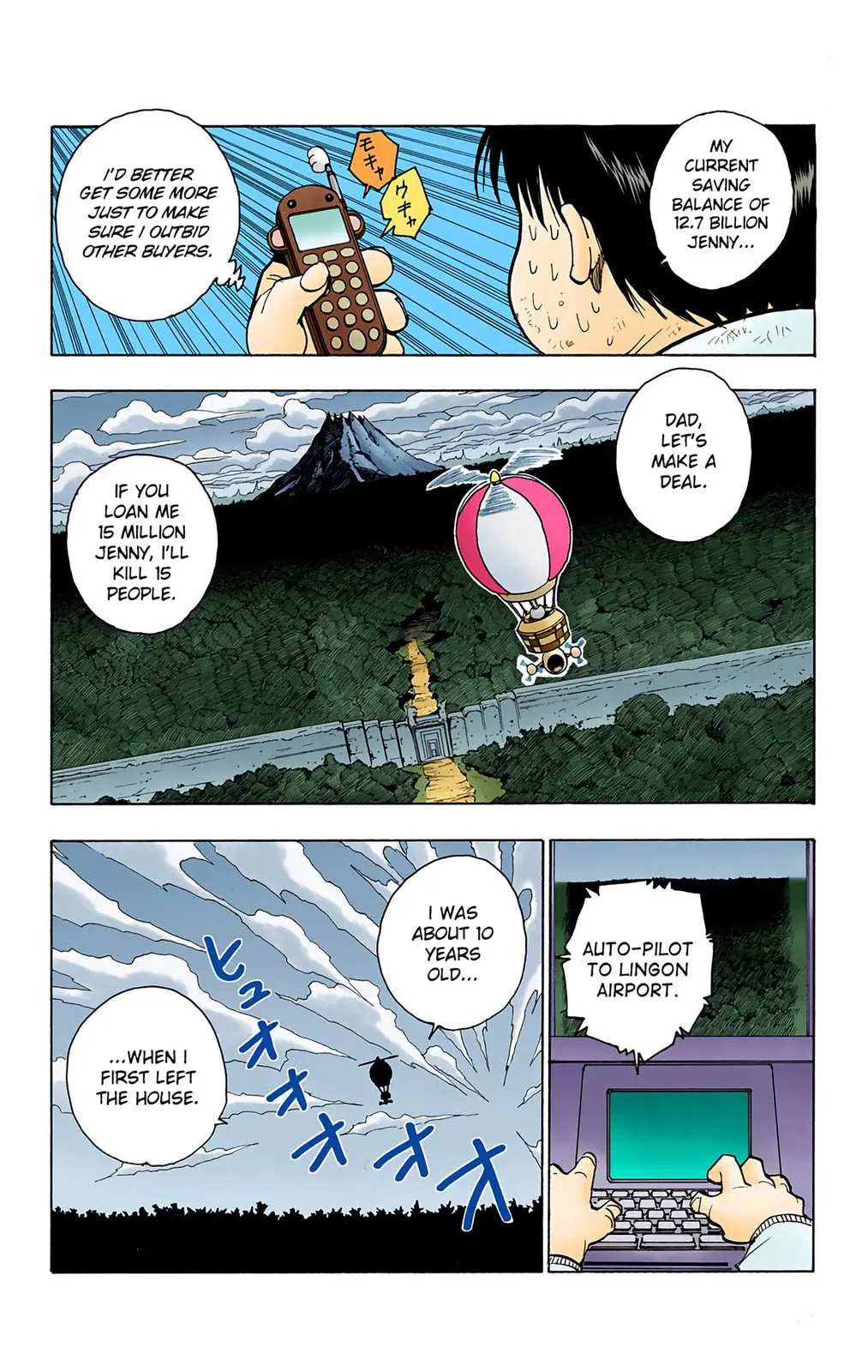Hunter x Hunter Colored Manga, chapter 72, page 3