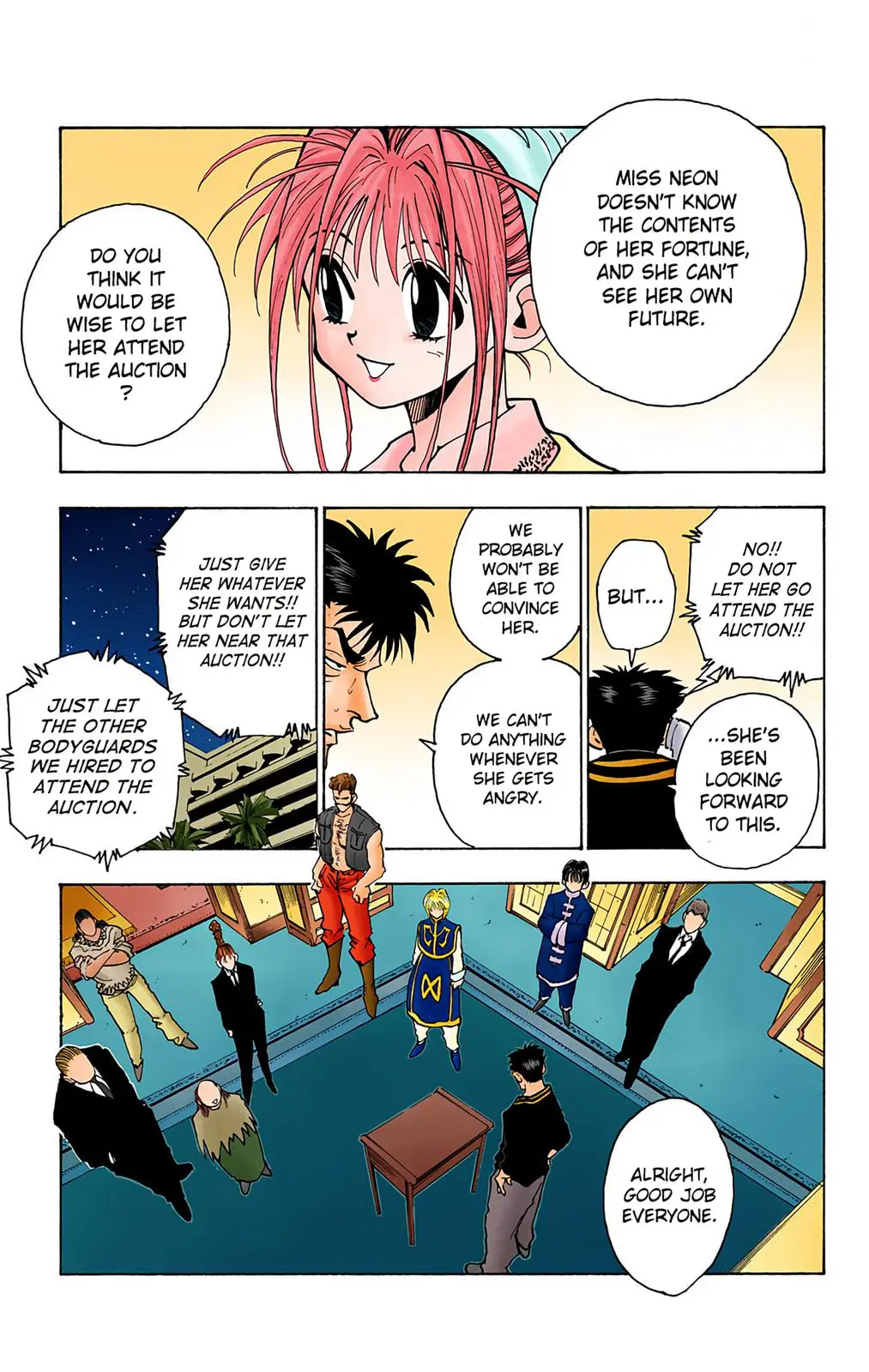 Hunter x Hunter Colored Manga, chapter 72, page 5