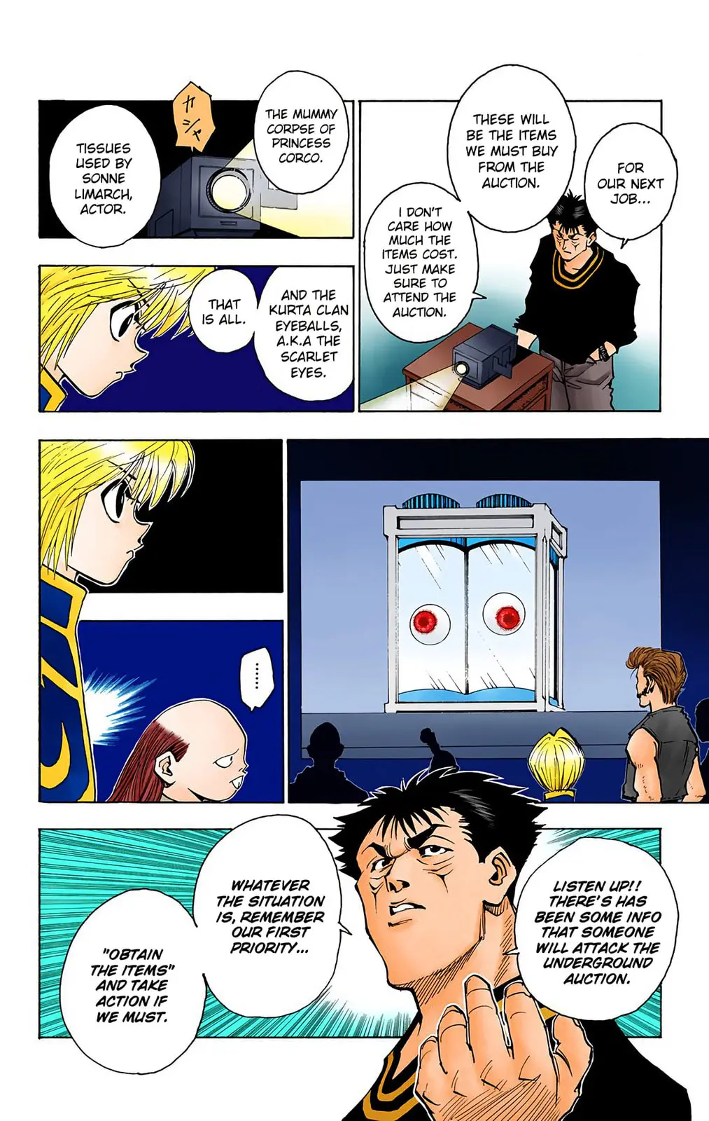 Hunter x Hunter Colored Manga, chapter 72, page 6