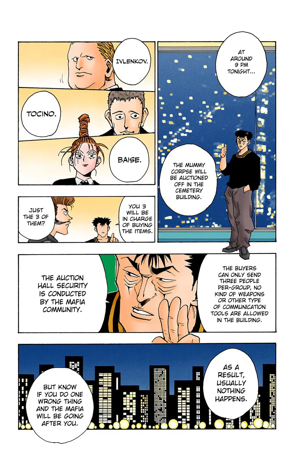 Hunter x Hunter Colored Manga, chapter 72, page 7