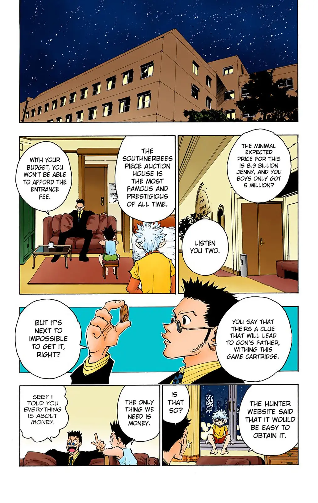 Hunter x Hunter Colored Manga, chapter 72, page 9