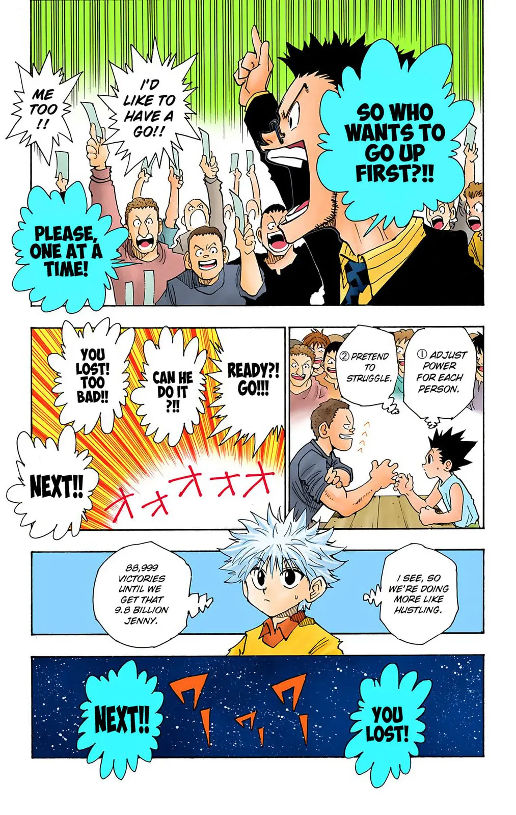 Hunter x Hunter Colored Manga, chapter 72, page 13