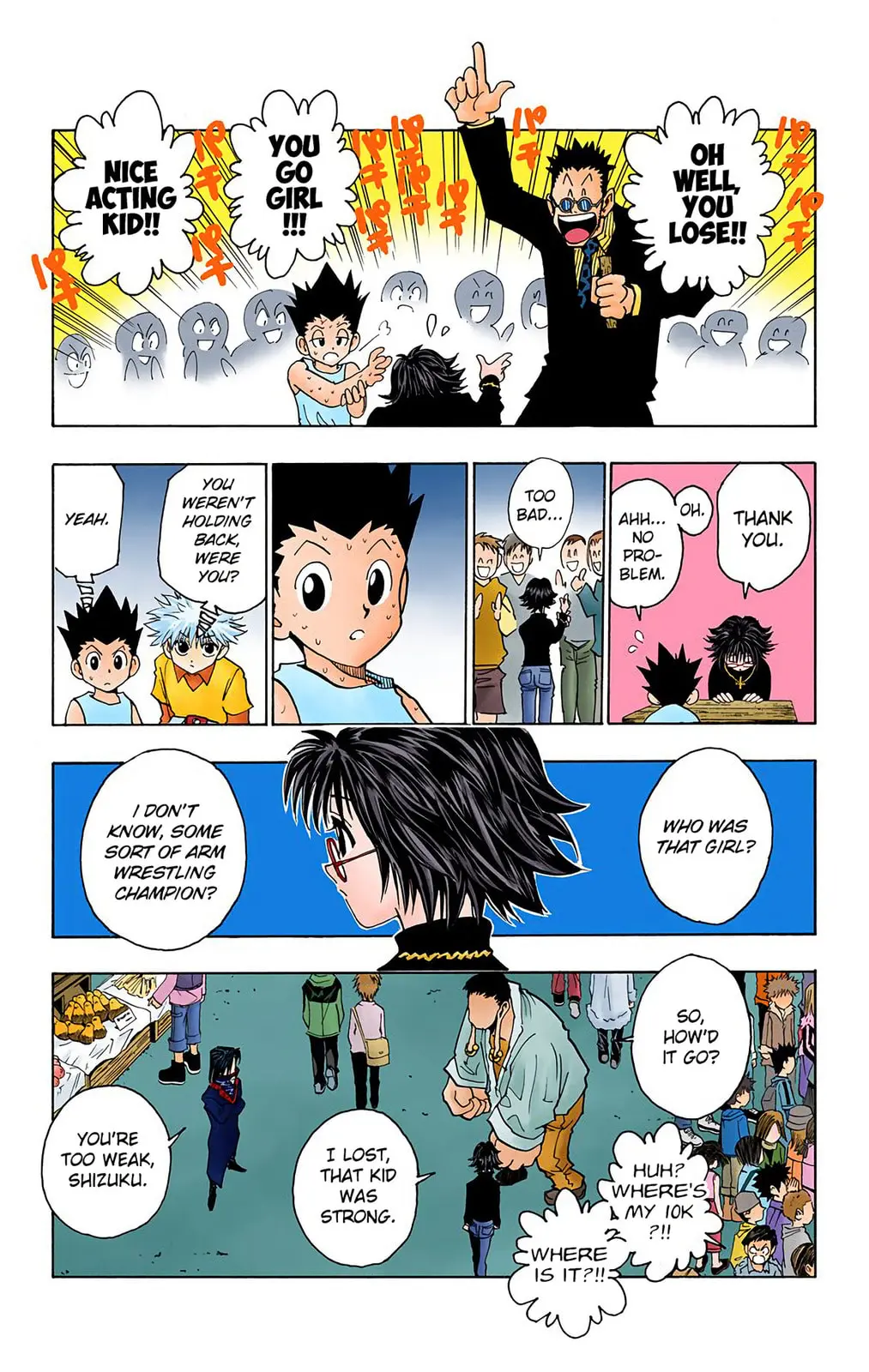 Hunter x Hunter Colored Manga, chapter 72, page 17