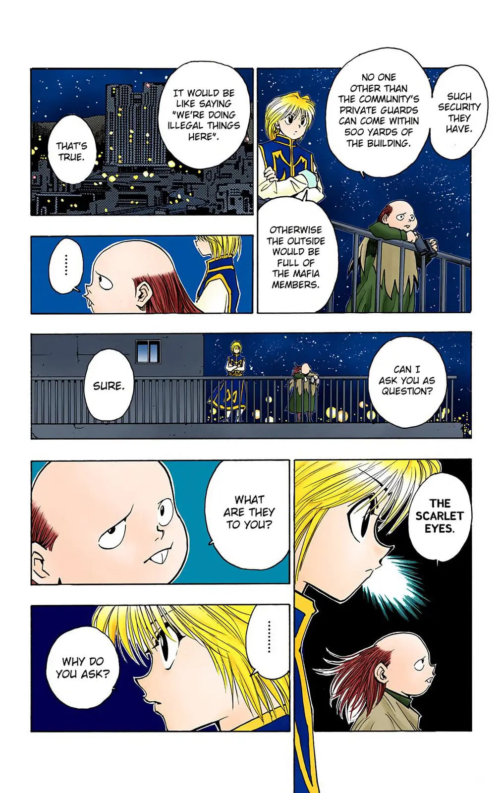 Hunter x Hunter Colored Manga, chapter 73, page 4