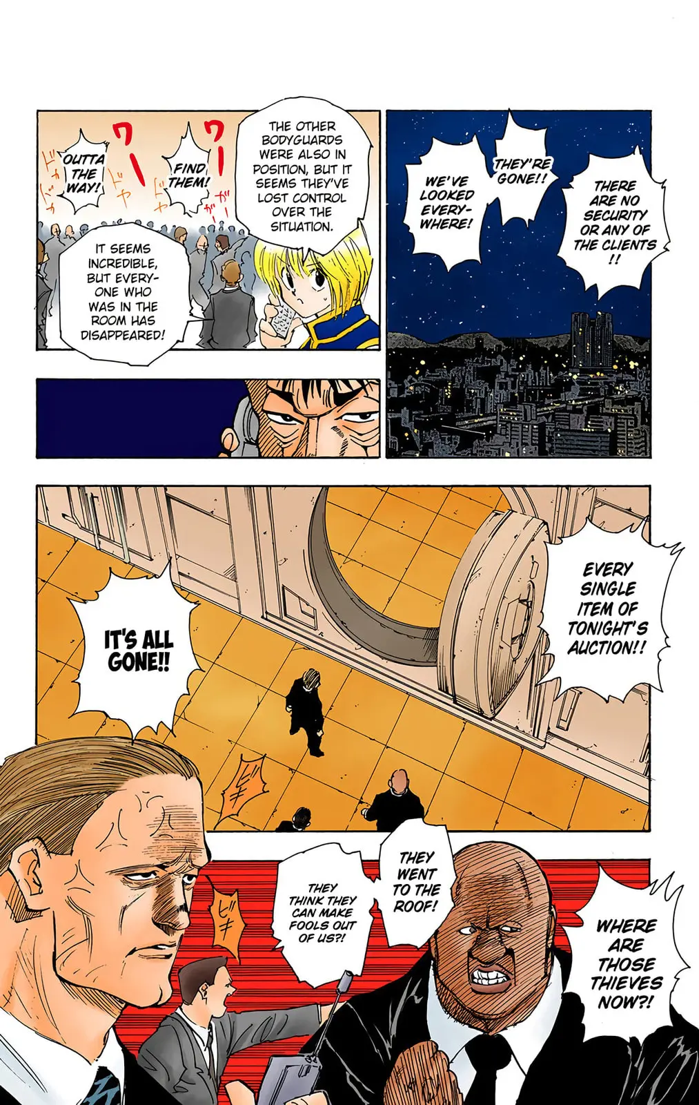 Hunter x Hunter Colored Manga, chapter 74, page 7