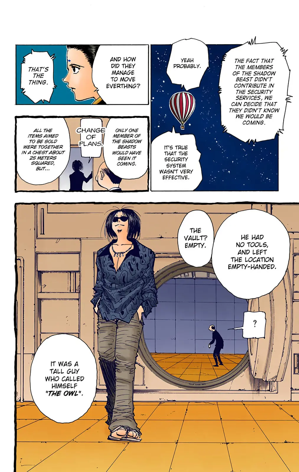 Hunter x Hunter Colored Manga, chapter 74, page 11