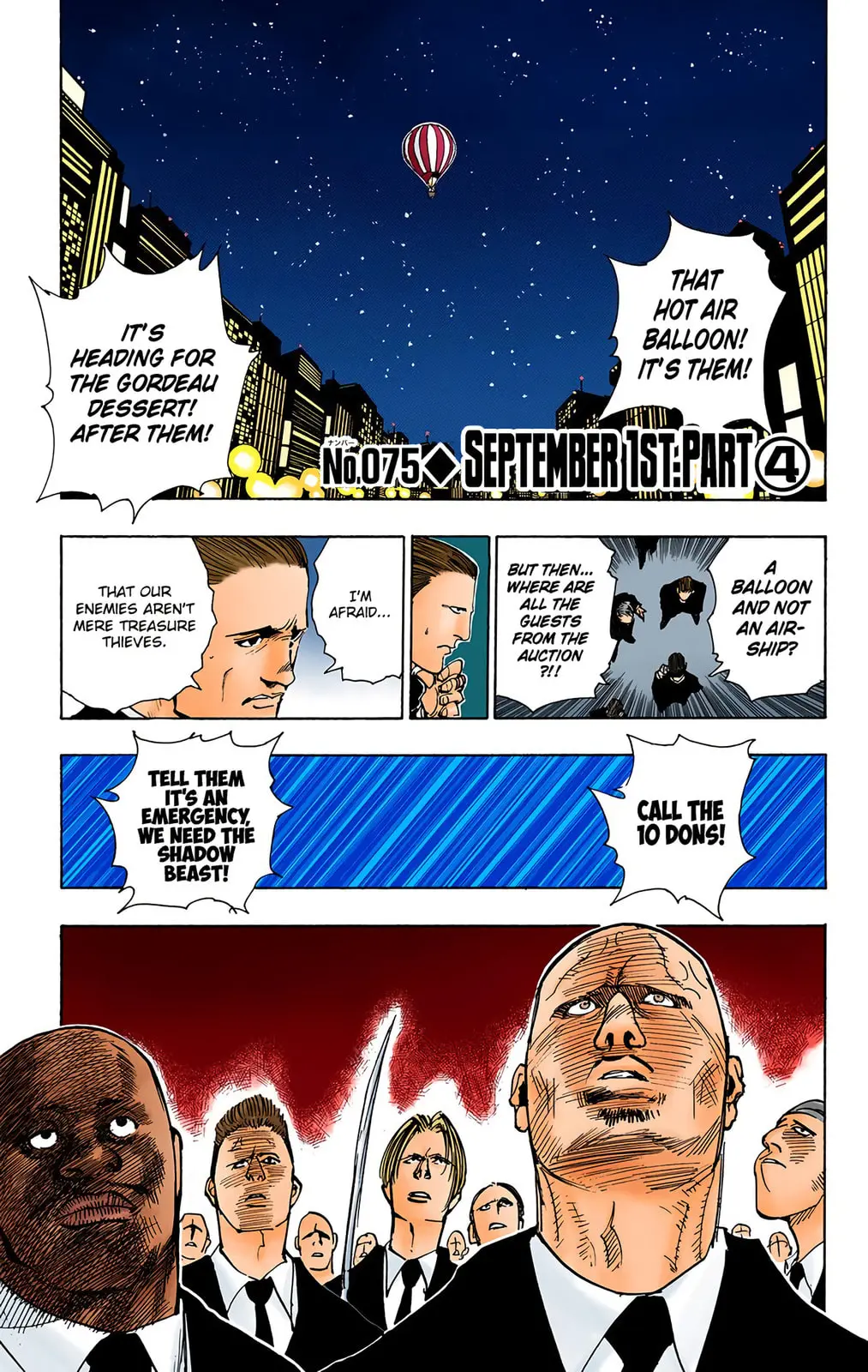 Hunter x Hunter Colored Manga, chapter 75, page 2