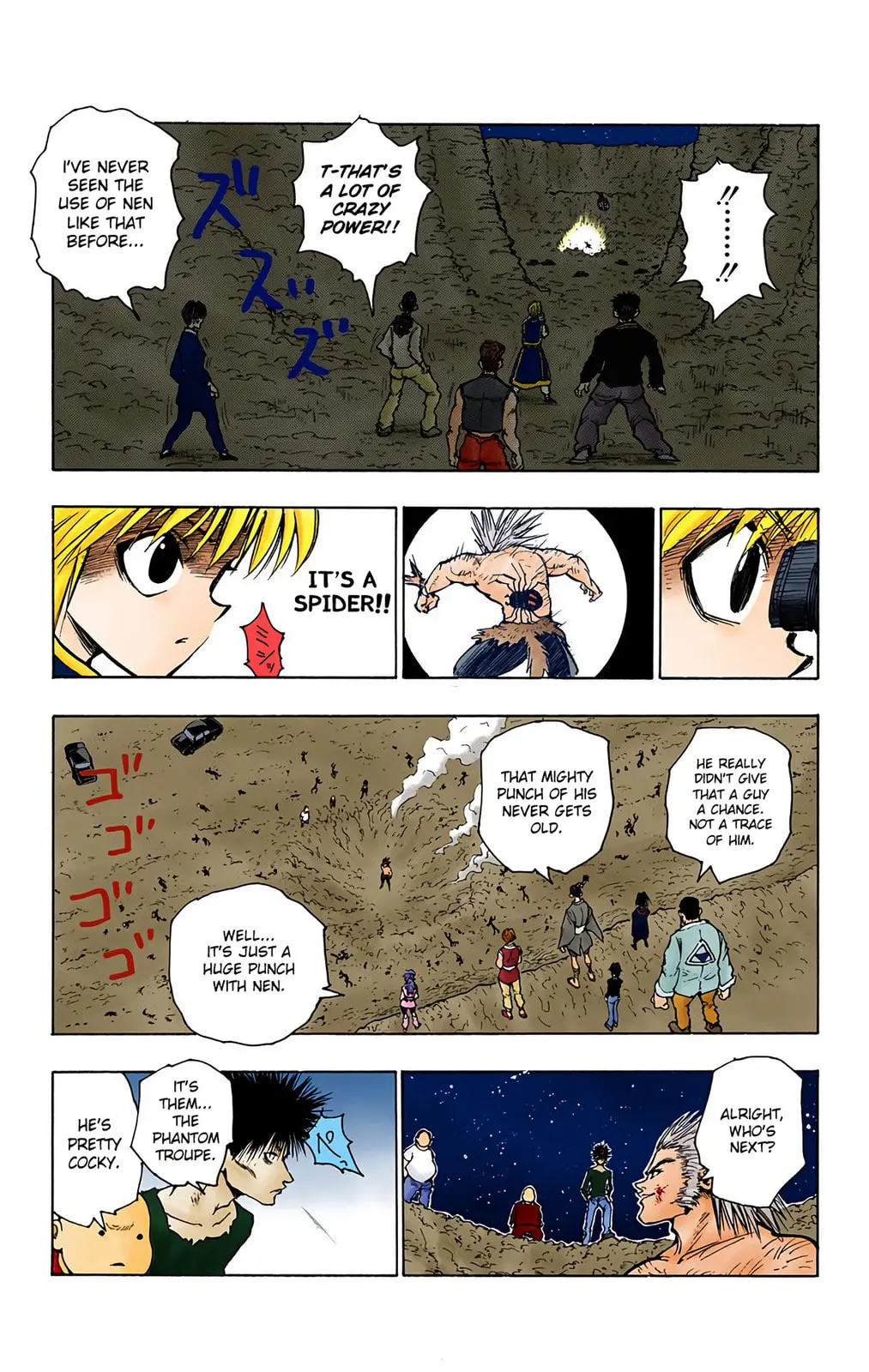 Hunter x Hunter Colored Manga, chapter 76, page 7