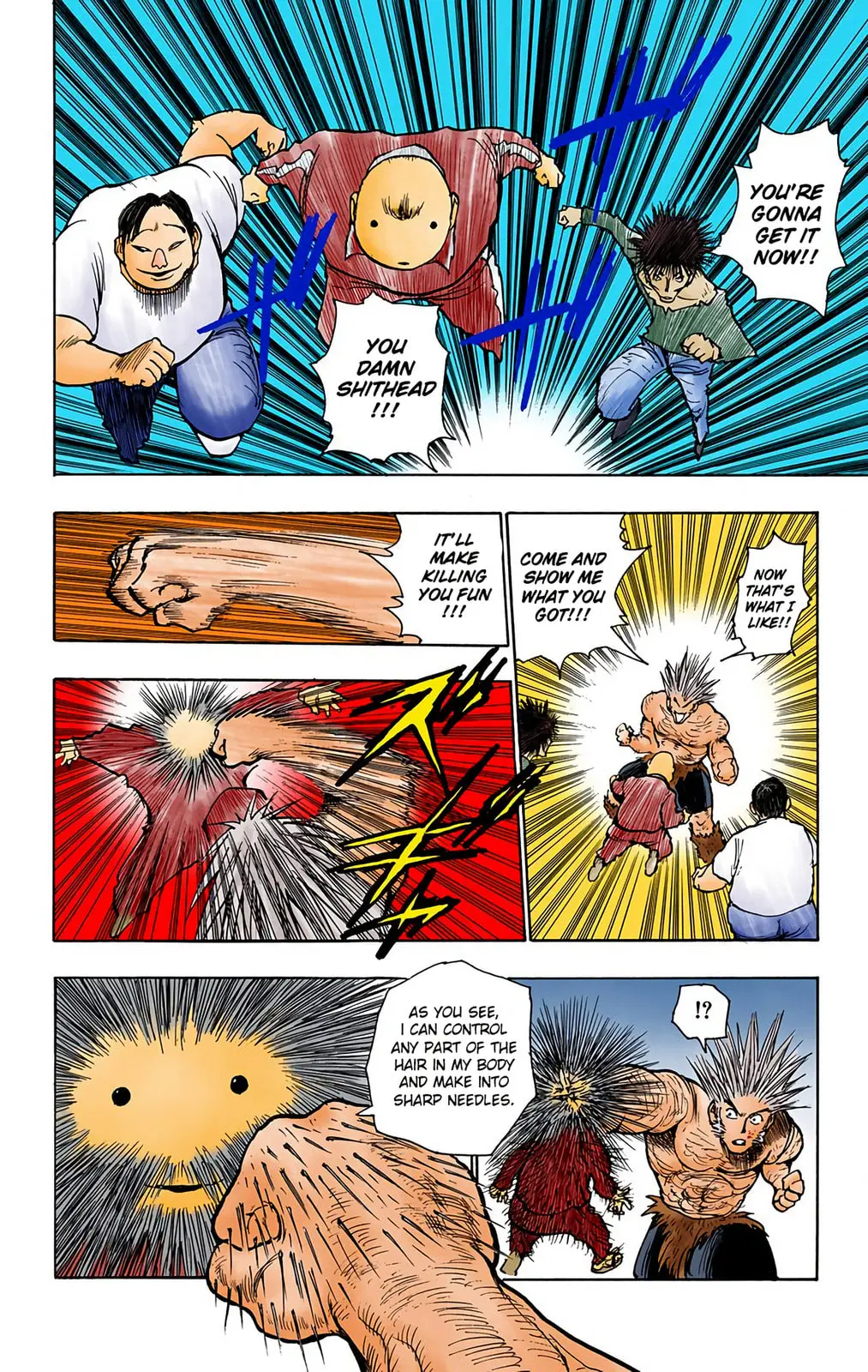 Hunter x Hunter Colored Manga, chapter 76, page 8