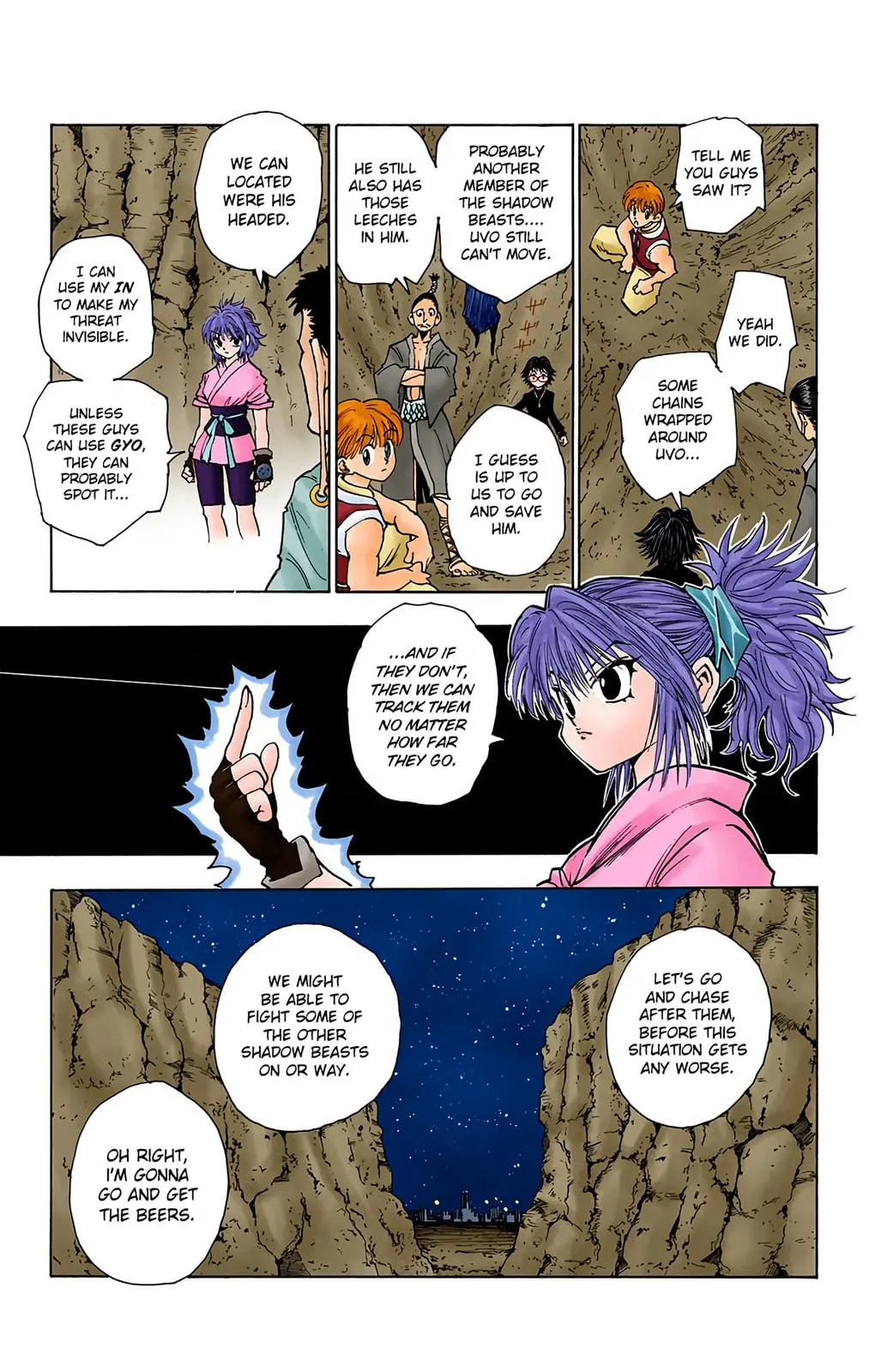 Hunter x Hunter Colored Manga, chapter 77, page 7