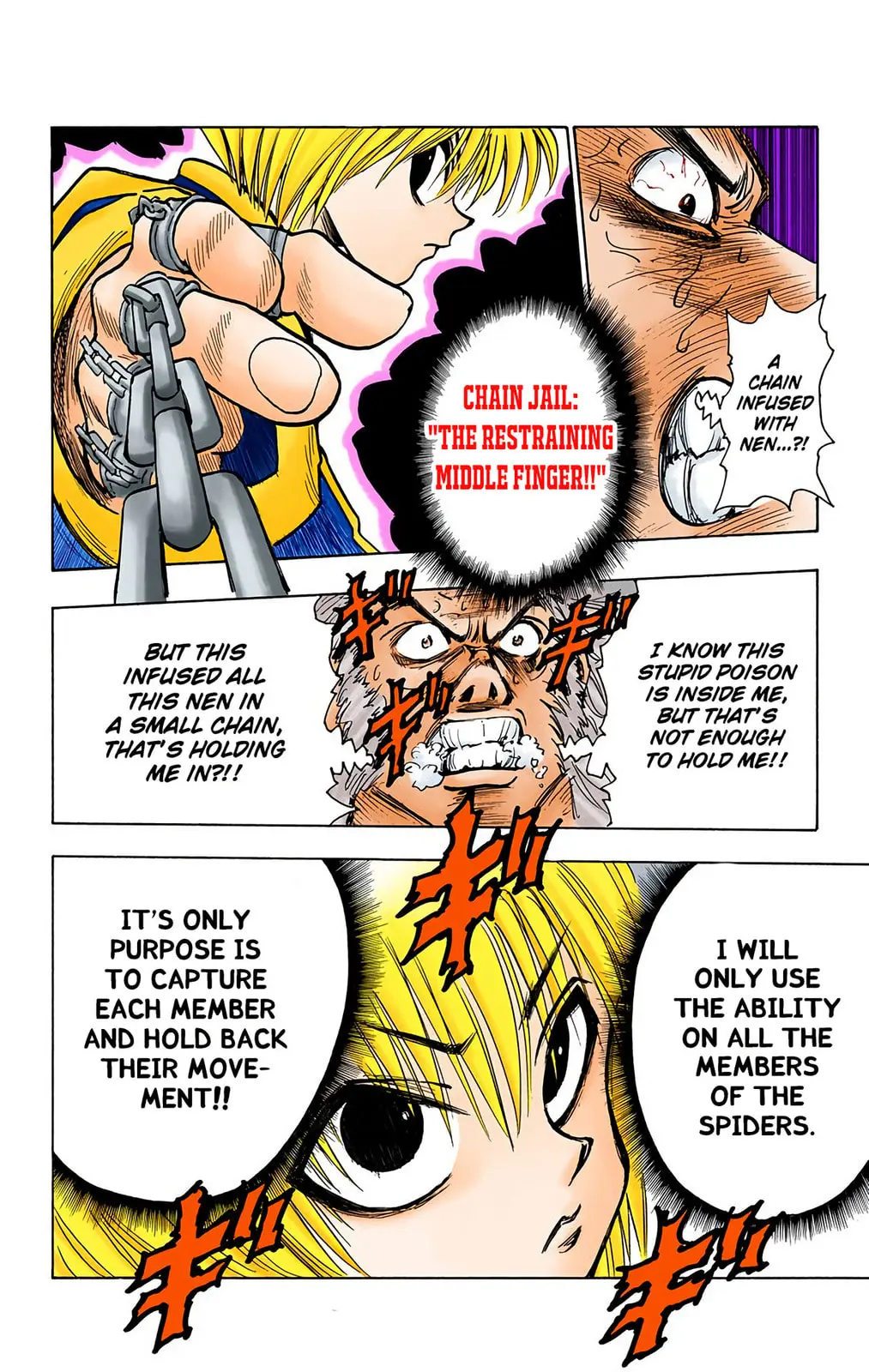 Hunter x Hunter Colored Manga, chapter 77, page 10