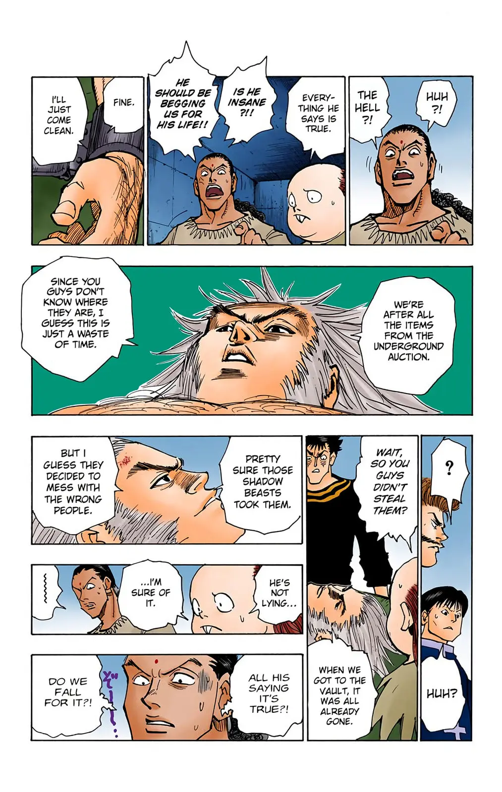 Hunter x Hunter Colored Manga, chapter 78, page 7