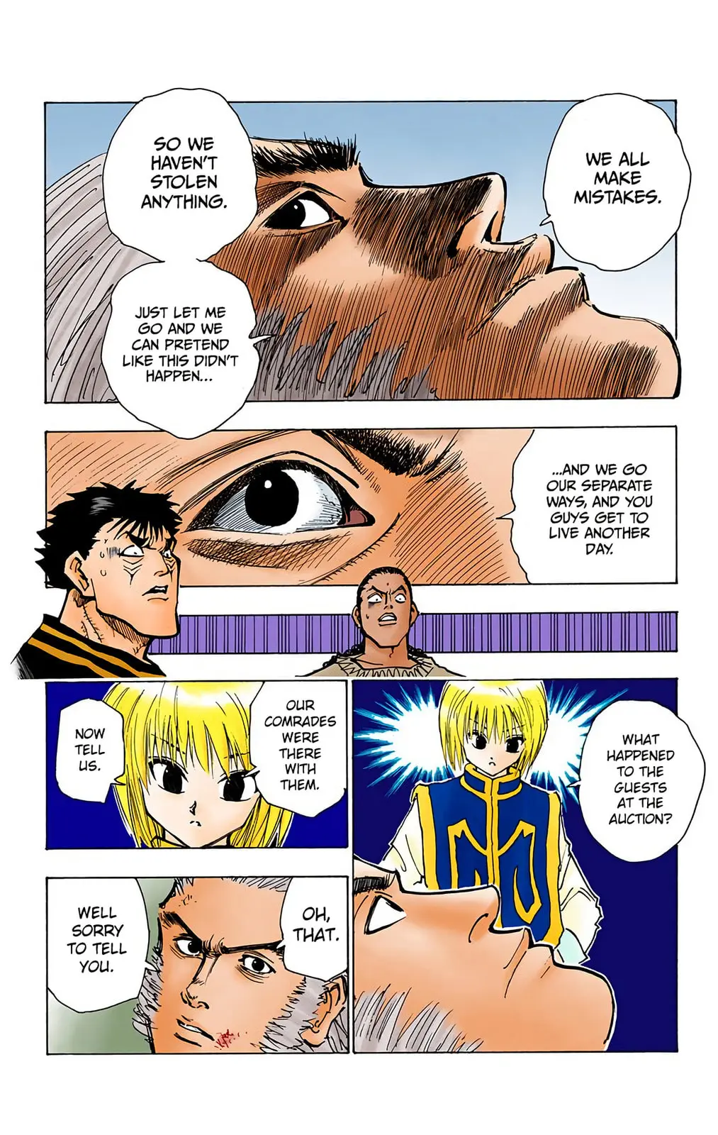 Hunter x Hunter Colored Manga, chapter 78, page 8
