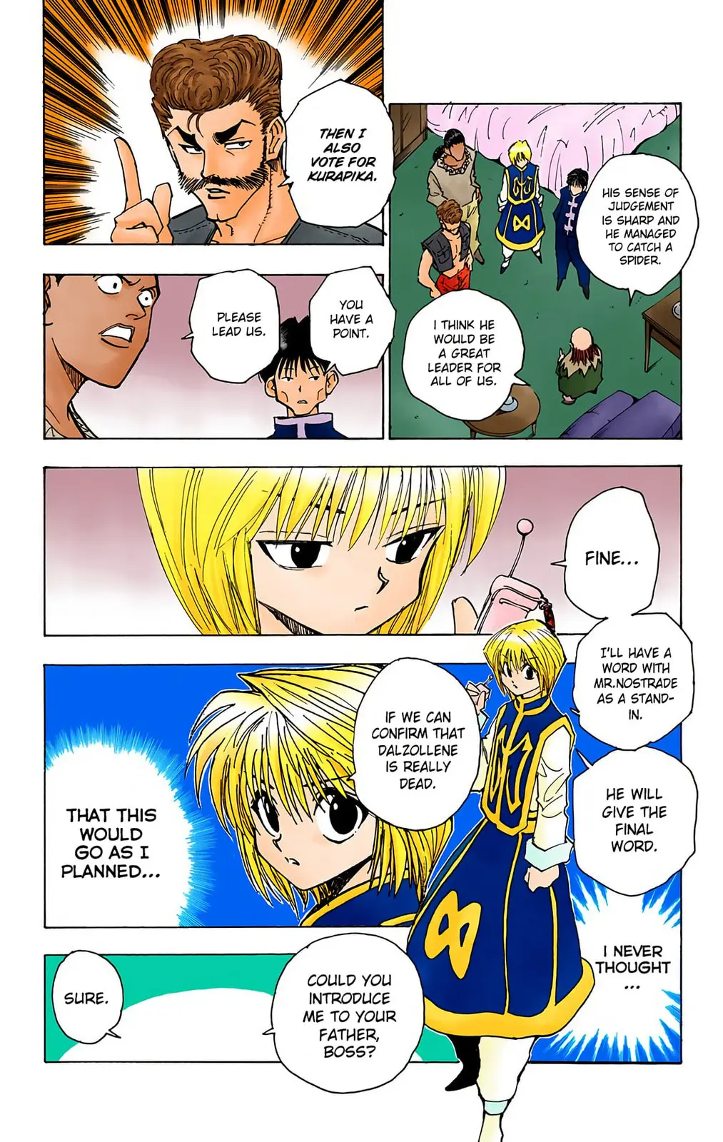 Hunter x Hunter Colored Manga, chapter 79, page 10