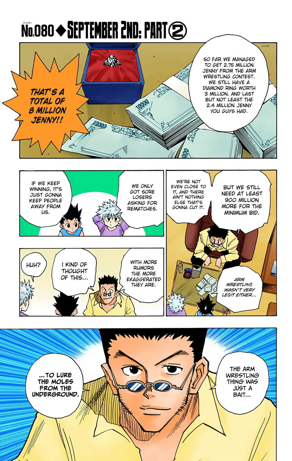 Hunter x Hunter Colored Manga, chapter 80, page 1